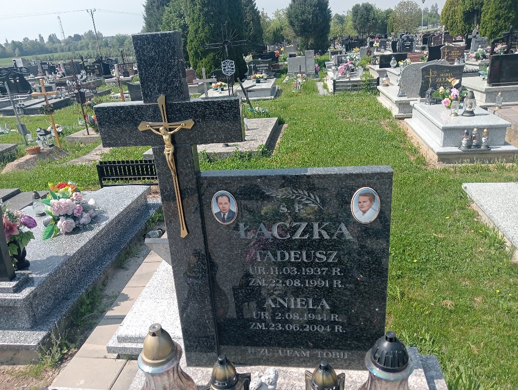Grób Tadeusz Łączka